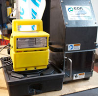 カナダのEDR社（現在は米国）で油圧ポンプを利用の画像