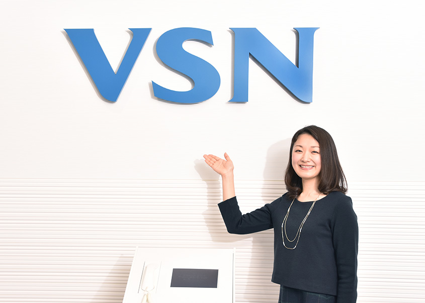 株式会社VSN　情報通信第二本部　エンタープライズ事業部　東原 彩芳さんの画像