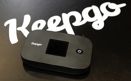 keepgoの無線LAN通信端末